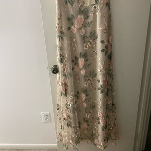 Jenny yoo Drew Blush dress